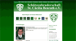 Desktop Screenshot of benrather-schuetzen.de